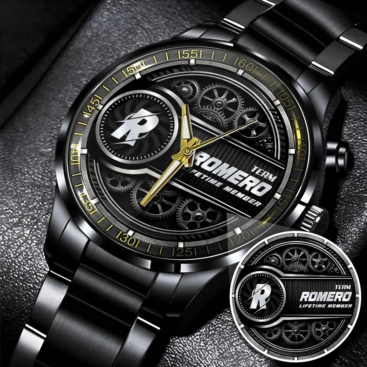 ROMERO 13K1-441 Personalized Watch, Premium Gift for Anniversary