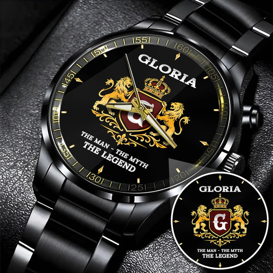 The Man The Myth Legend Royal Luxury Watch GLORIA M1-W21