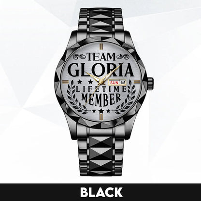 GLORIA 13K1-437 Luxury Alloy-Men Watch, Personalized Premium Gift for Anniversary