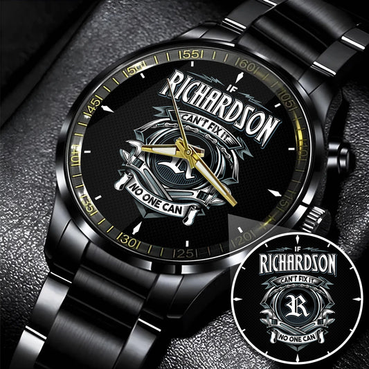 RICHARDSON 13K1-447 – Personalized Name Watch “If Can’t Fix It, No One Can”