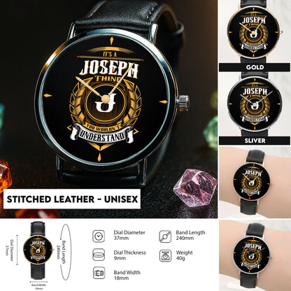 Stitched Leather - Unisex
