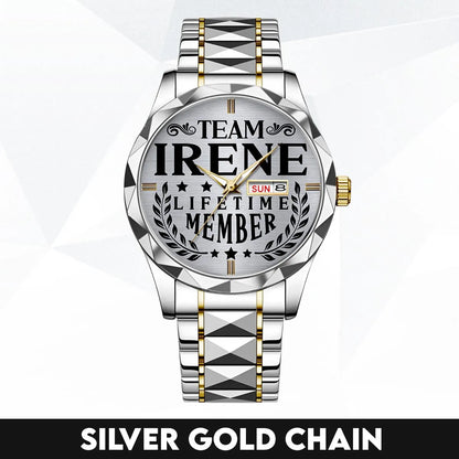 IRENE 13K1-437 Luxury Alloy-Men Watch, Personalized Premium Gift for Anniversary