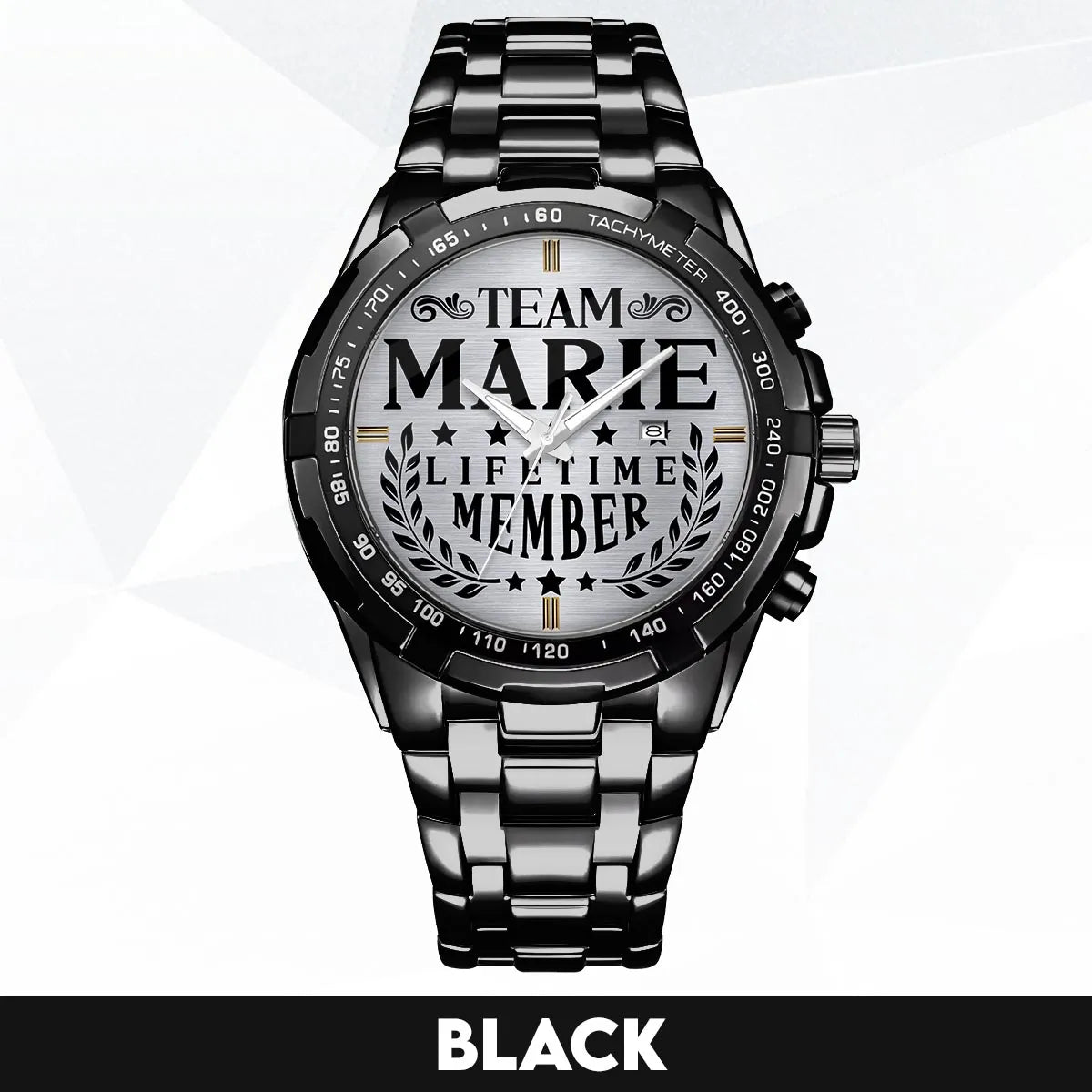MARIE 13K1-437 Alloy-Quatz-Men Watch, Personalized Premium Gift for Anniversary