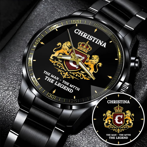 The Man The Myth Legend Royal Luxury Watch CHRISTINA M1-W21