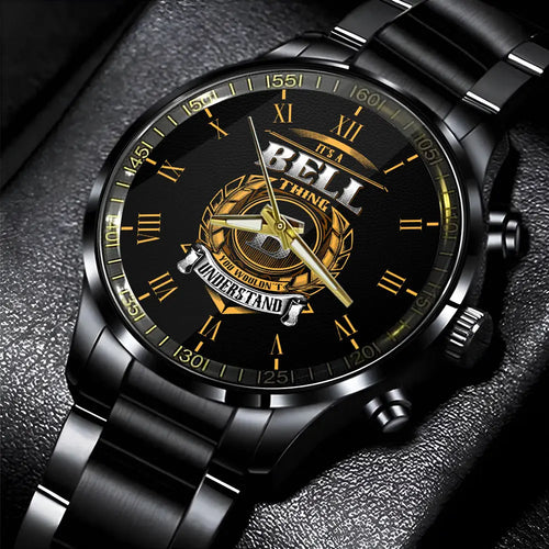 Montre personnalisée BELL F01-86, cadeau d'anniversaire haut de gamme
