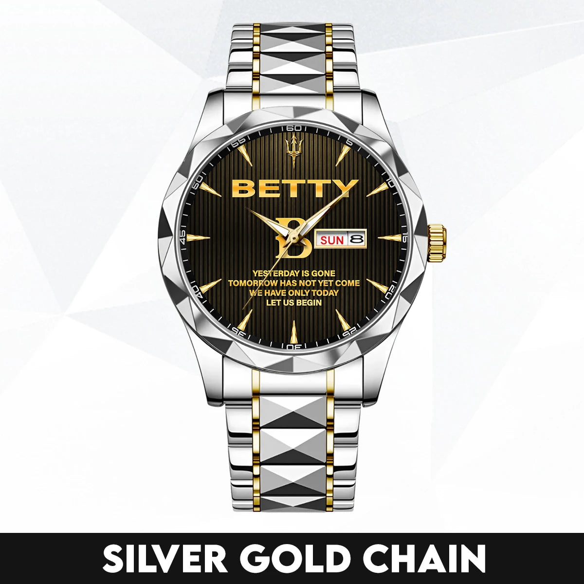 Yesterday Is Gone Mother Teresa Quote Watch BETTY M1-W38