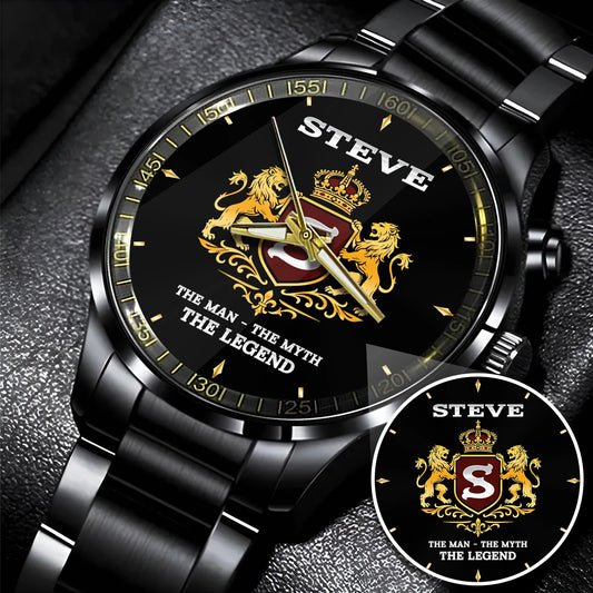 The Man The Myth Legend Royal Luxury Watch STEVE M1-W21