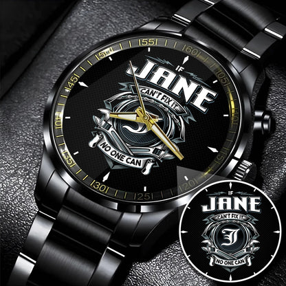 JANE 13K1-447 – Personalized Name Watch “If Can’t Fix It, No One Can”