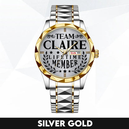 CLAIRE 13K1-437 Luxury Alloy-Men Watch, Personalized Premium Gift for Anniversary