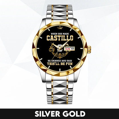 God Made Your Name Royal Watch CASTILLO M1-W14