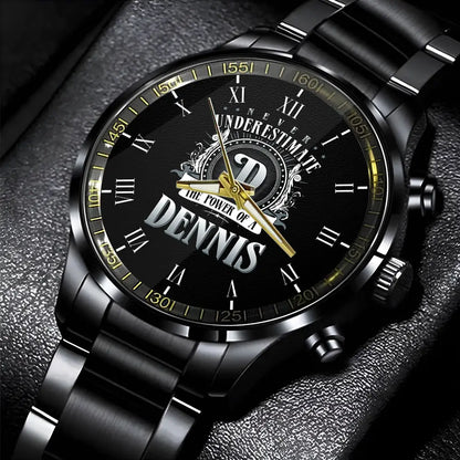 DENNIS 13K1-85 Personalized Watch, Premium Gift for Anniversary