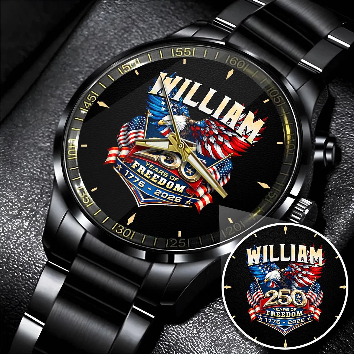 WILLIAM 13K1-455 ...250 Years Of Freedom 1776-2026