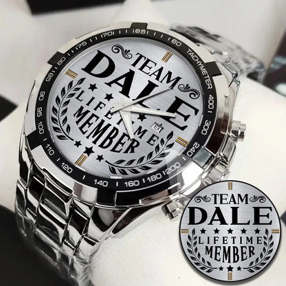 DALE 13K1-437 Alloy-Quatz-Men Watch, Personalized Premium Gift for Anniversary