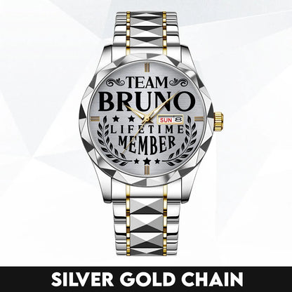 BRUNO 13K1-437 Luxury Alloy-Men Watch, Personalized Premium Gift for Anniversary