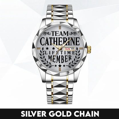 CATHERINE 13K1-437 Luxury Alloy-Men Watch, Personalized Premium Gift for Anniversary