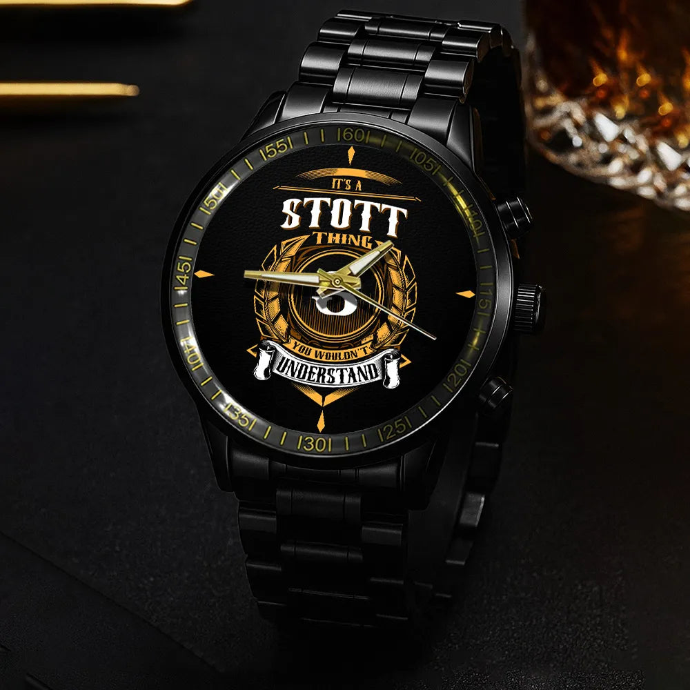 STOTT 13K11-434 Personalized Watch, Premium Gift for Anniversary