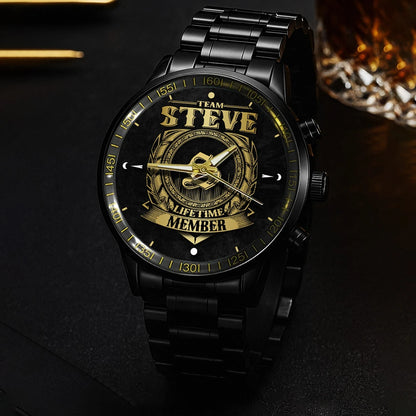 STEVE 13K1-444 Personalized Watch, Premium Gift for Anniversary