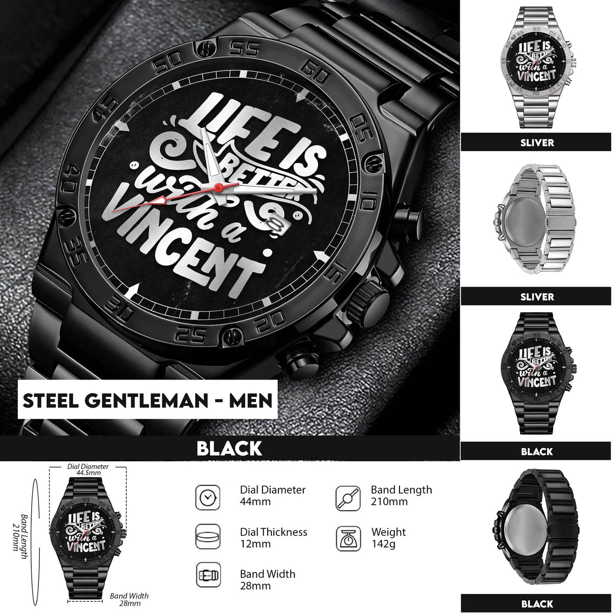 Steel Gentleman - Men