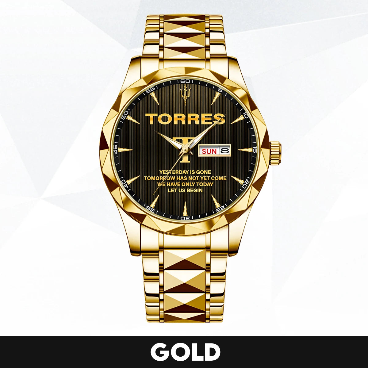 Yesterday Is Gone Mother Teresa Quote Watch TORRES M1-W38