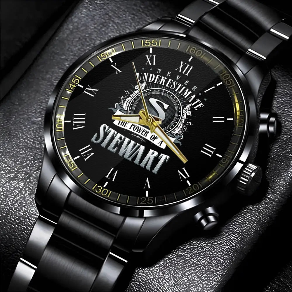 STEWART 13K1-85 Personalized Watch, Premium Gift for Anniversary