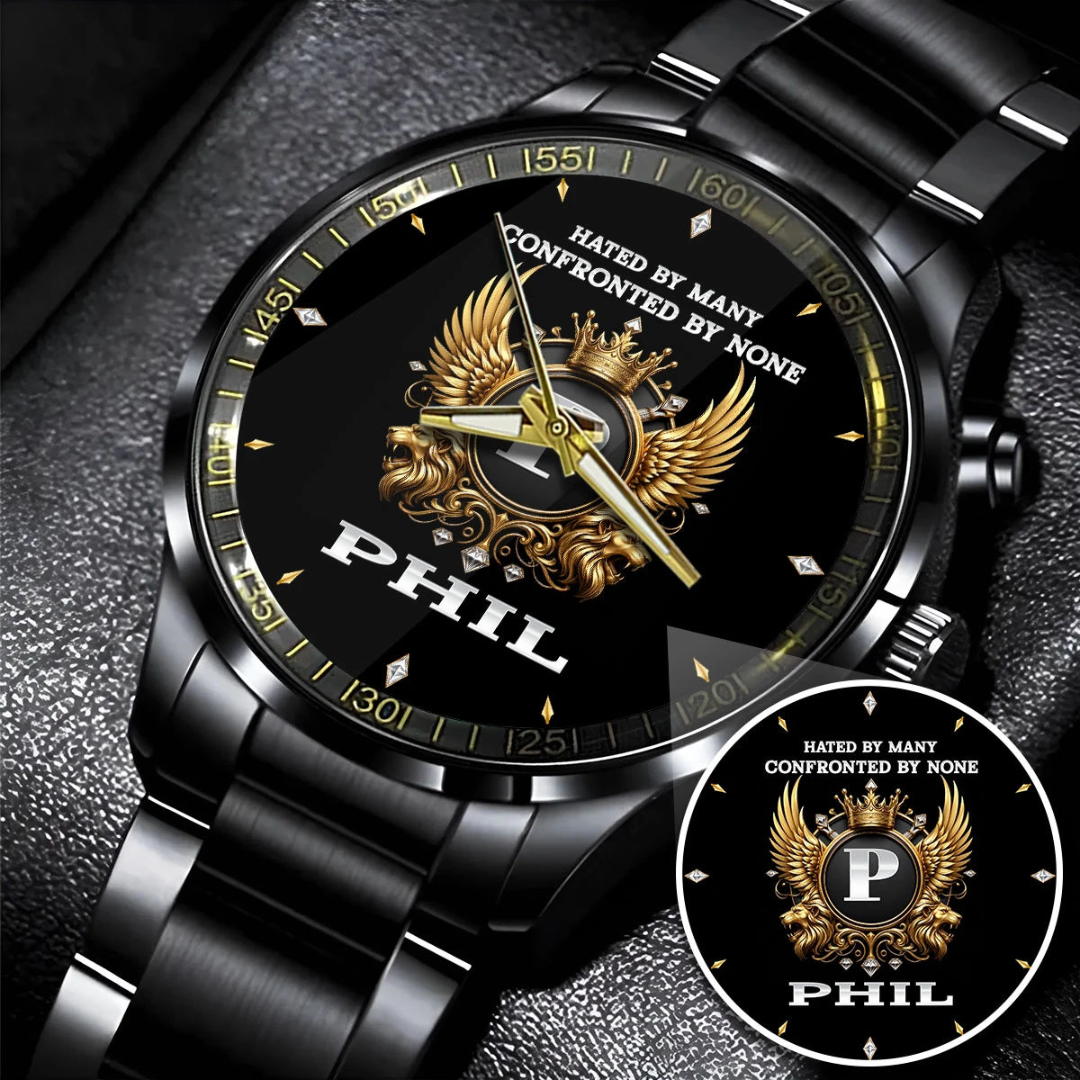 Hated By Many Confronted By None Watch PHIL M1-W11