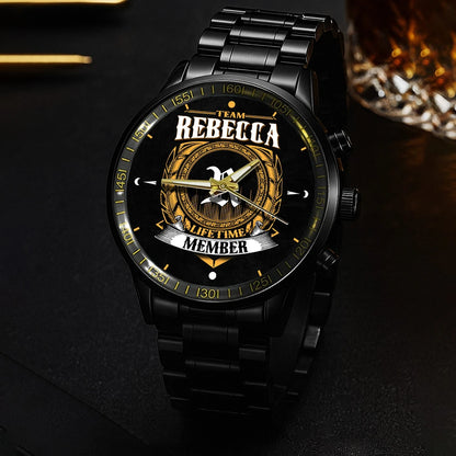 REBECCA 13K1-445 Personalized Watch, Premium Gift for Anniversary