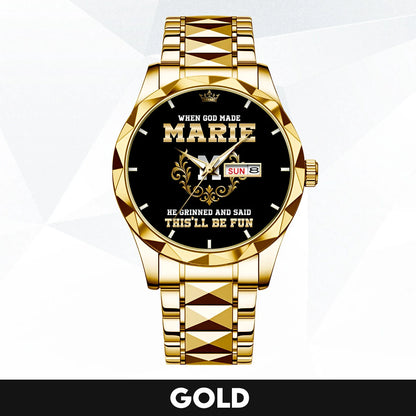 God Made Your Name Royal Watch MARIE M1-W14