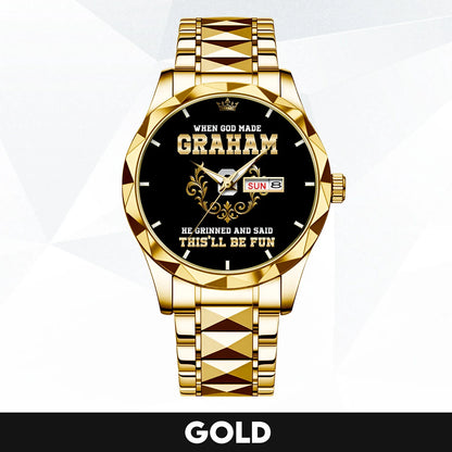 God Made Your Name Royal Watch GRAHAM M1-W14