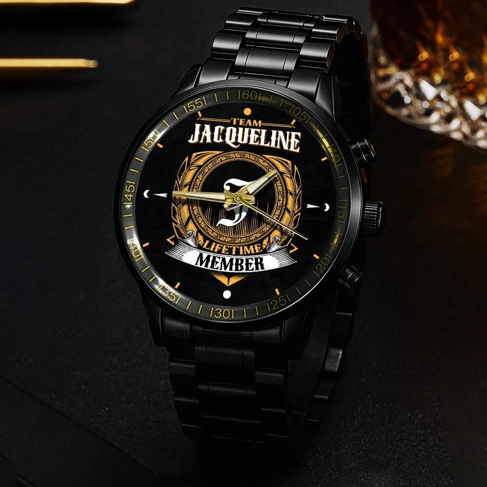 JACQUELINE 13K1-445 Personalized Watch, Premium Gift for Anniversary