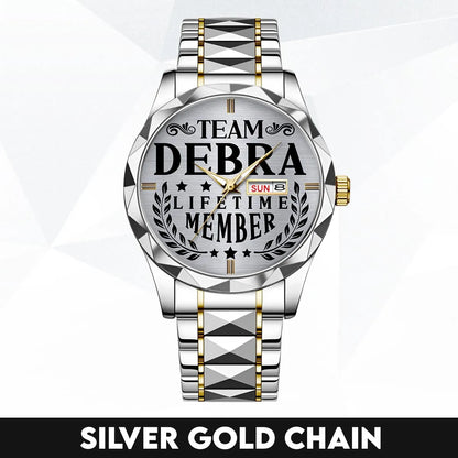 DEBRA 13K1-437 Luxury Alloy-Men Watch, Personalized Premium Gift for Anniversary