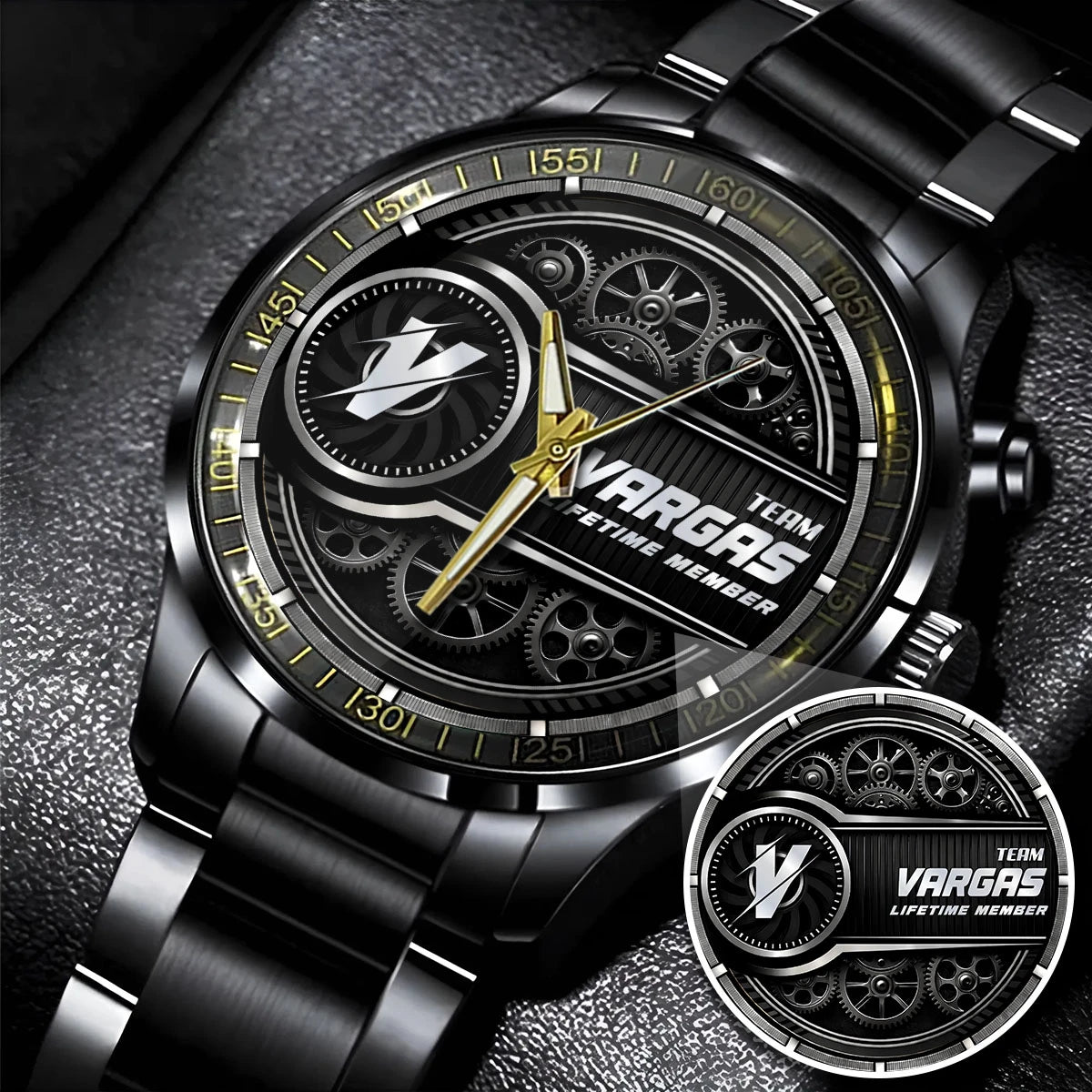 VARGAS 13K1-441 Personalized Watch, Premium Gift for Anniversary