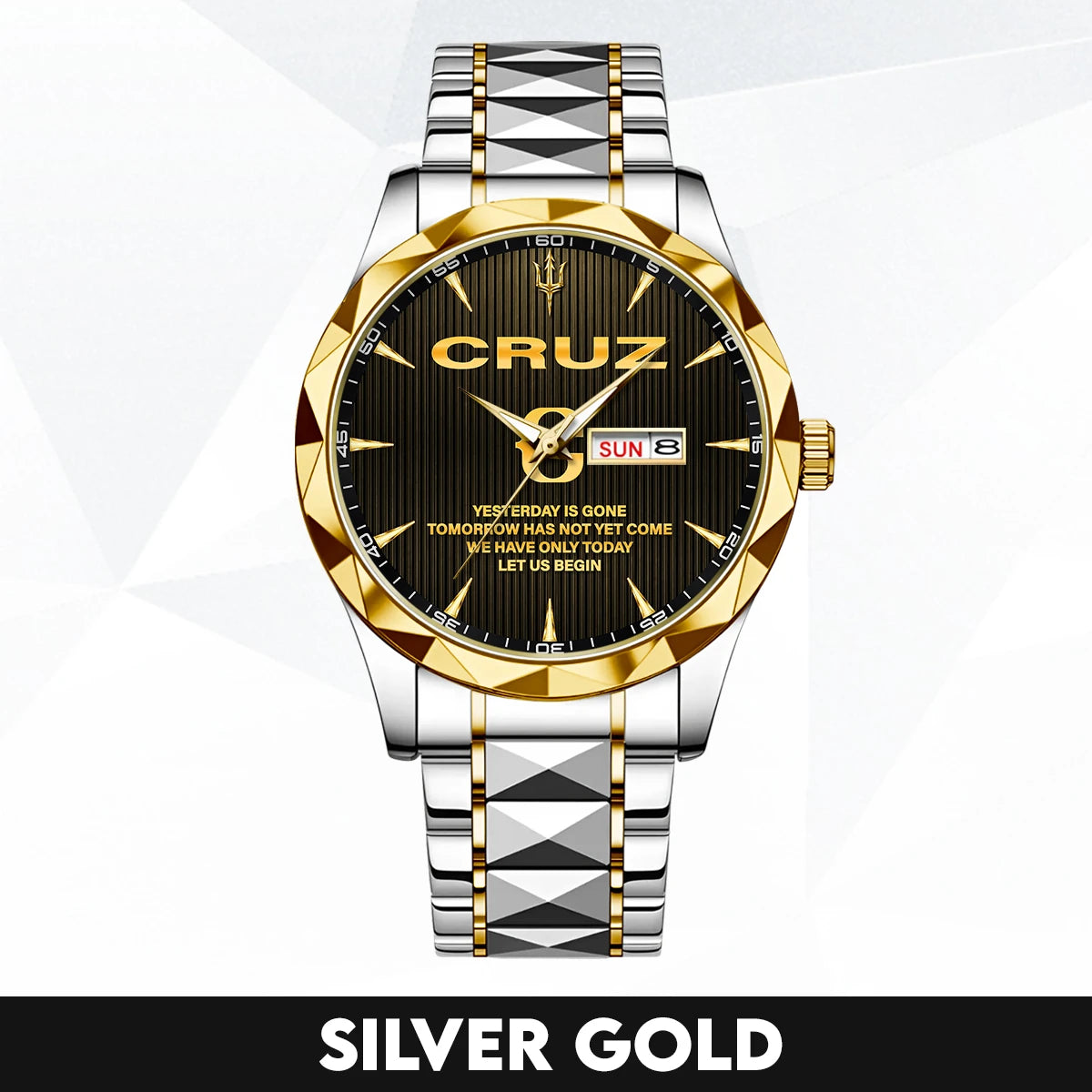 Yesterday Is Gone Mother Teresa Quote Watch CRUZ M1-W38
