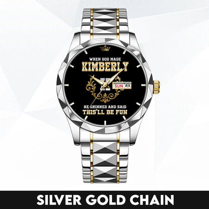 God Made Your Name Royal Watch KIMBERLY M1-W14