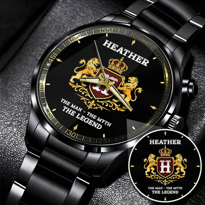 The Man The Myth Legend Royal Luxury Watch HEATHER M1-W21