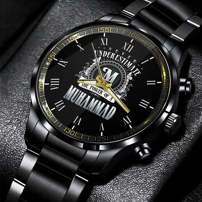 MUHAMMAD 13K1-85 Personalized Watch, Premium Gift for Anniversary