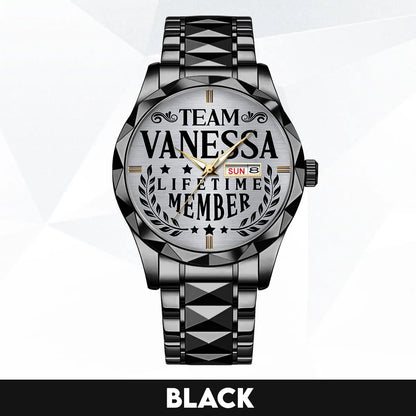VANESSA 13K1-437 Luxury Alloy-Men Watch, Personalized Premium Gift for Anniversary