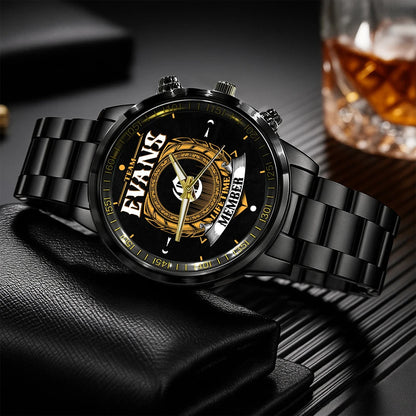 EVANS 13K1-445 Personalized Watch, Premium Gift for Anniversary