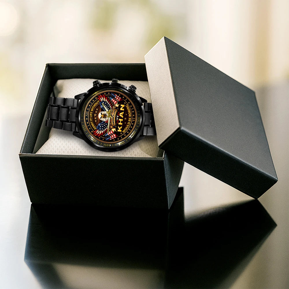 KHAN 13K1-451 – Personalized Name Watch “Admit it! Life Without ..."