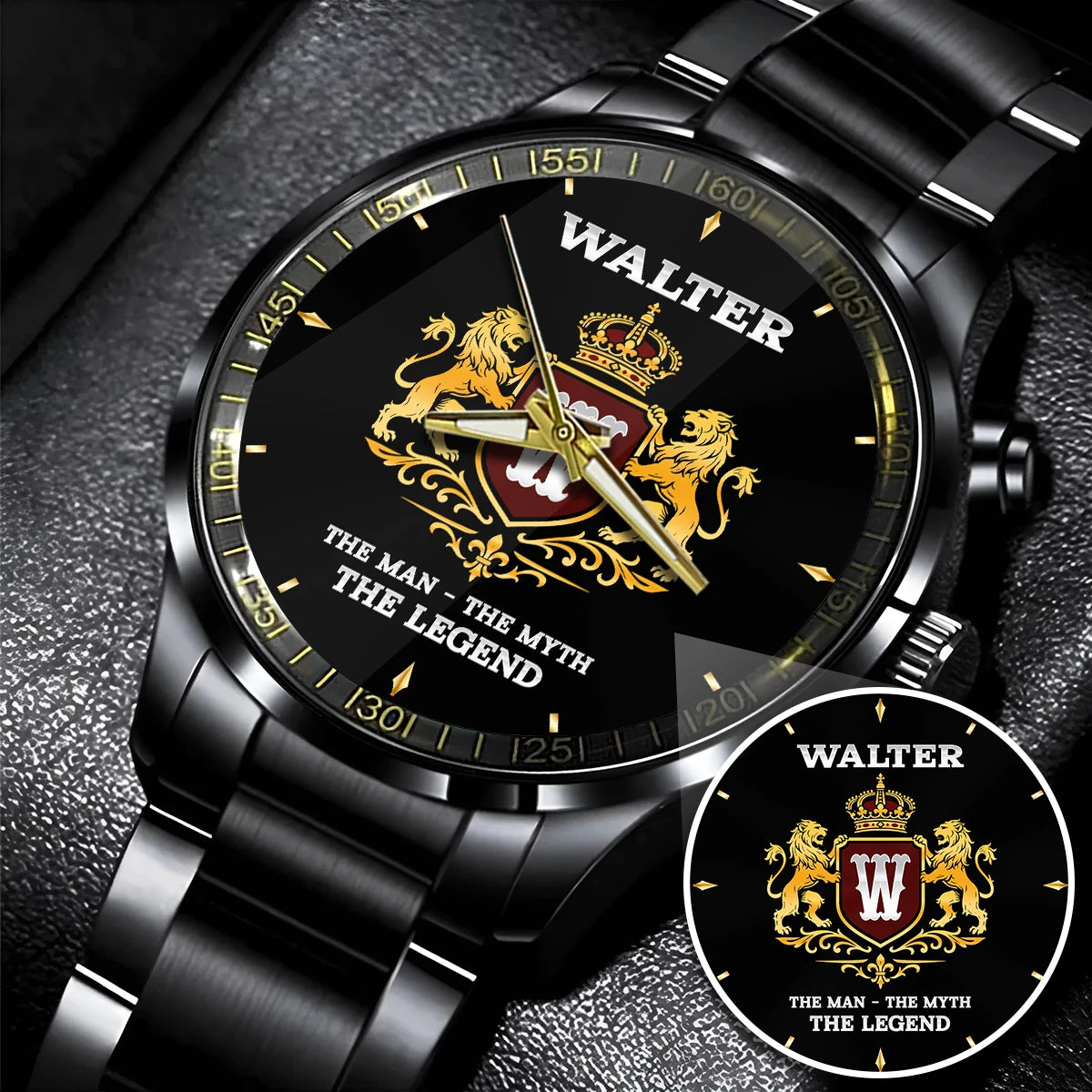 The Man The Myth Legend Royal Luxury Watch WALTER M1-W21