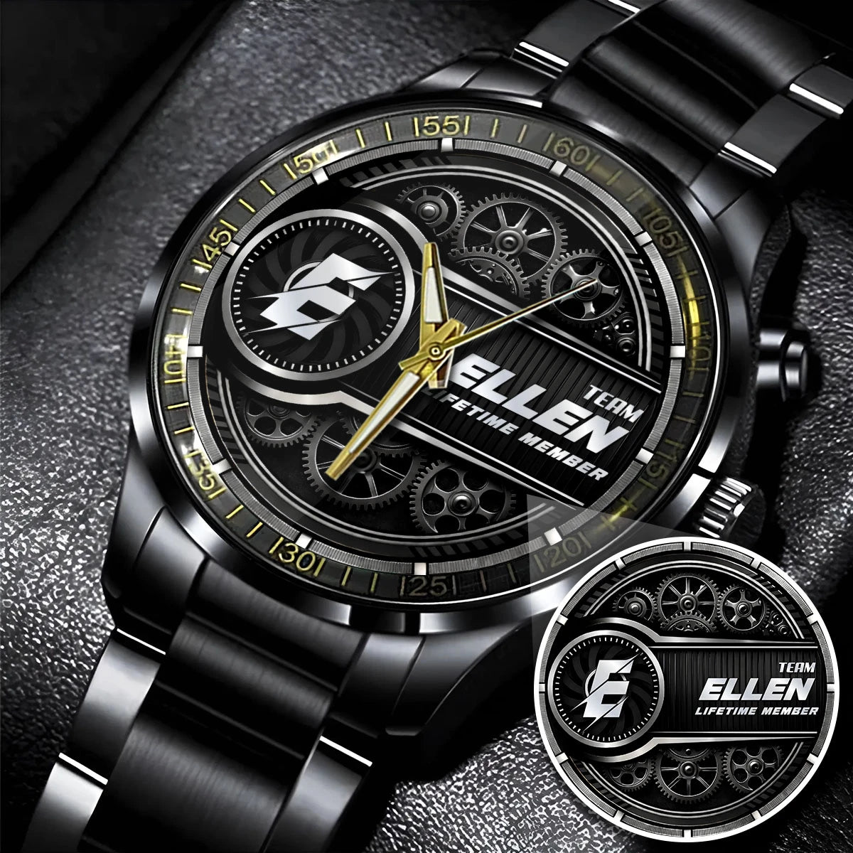 ELLEN 13K1-441 Personalized Watch, Premium Gift for Anniversary