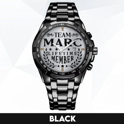 MARC 13K1-437 Alloy-Quatz-Men Watch, Personalized Premium Gift for Anniversary