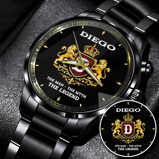 The Man The Myth Legend Royal Luxury Watch DIEGO M1-W21