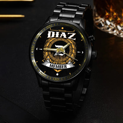 DIAZ 13K1-445 Personalized Watch, Premium Gift for Anniversary