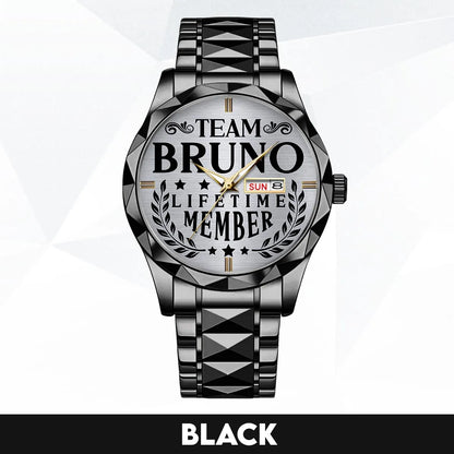 BRUNO 13K1-437 Luxury Alloy-Men Watch, Personalized Premium Gift for Anniversary