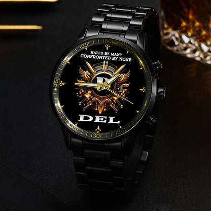 Hated By Many Confronted By None Sword Watch DEL M1-W13