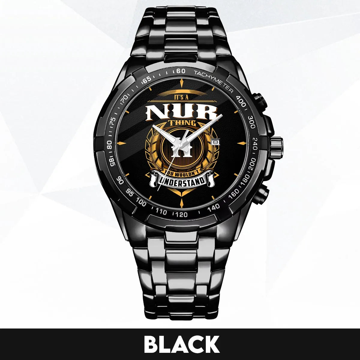 NUR 13K2-434 Alloy-Quatz-Men Watch, Personalized Premium Gift for Anniversary