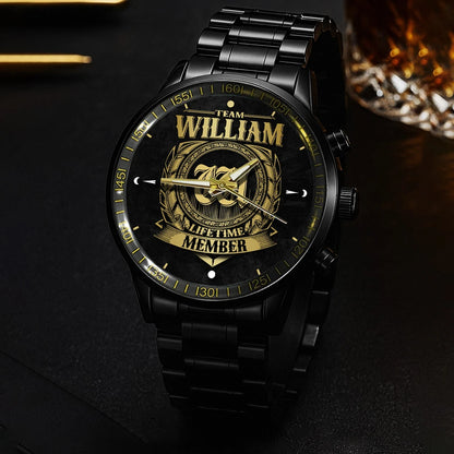 WILLIAM 13K1-444 Personalized Watch, Premium Gift for Anniversary