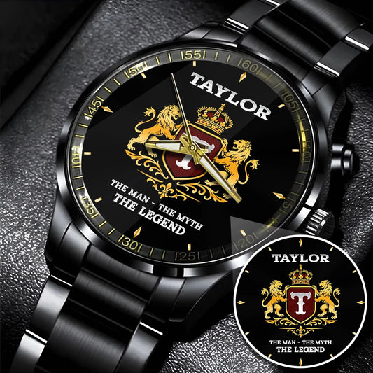 The Man The Myth Legend Royal Luxury Watch TAYLOR M1-W21