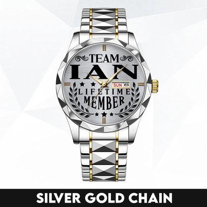 IAN 13K1-437 Luxury Alloy-Men Watch, Personalized Premium Gift for Anniversary
