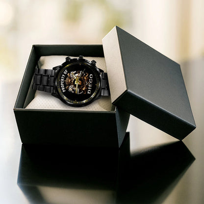 Property Of Your Name Horses Watch DIEGO M1-W17